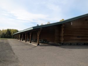 Embarrass timber hall, mn, ely large huisman log home 