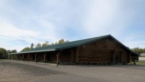 Embarrass timber hall, mn, huisman log home construction