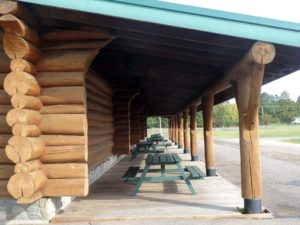 Embarrass timber hall, mn, huisman log home construction