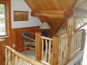 Little nook sitting area in loft