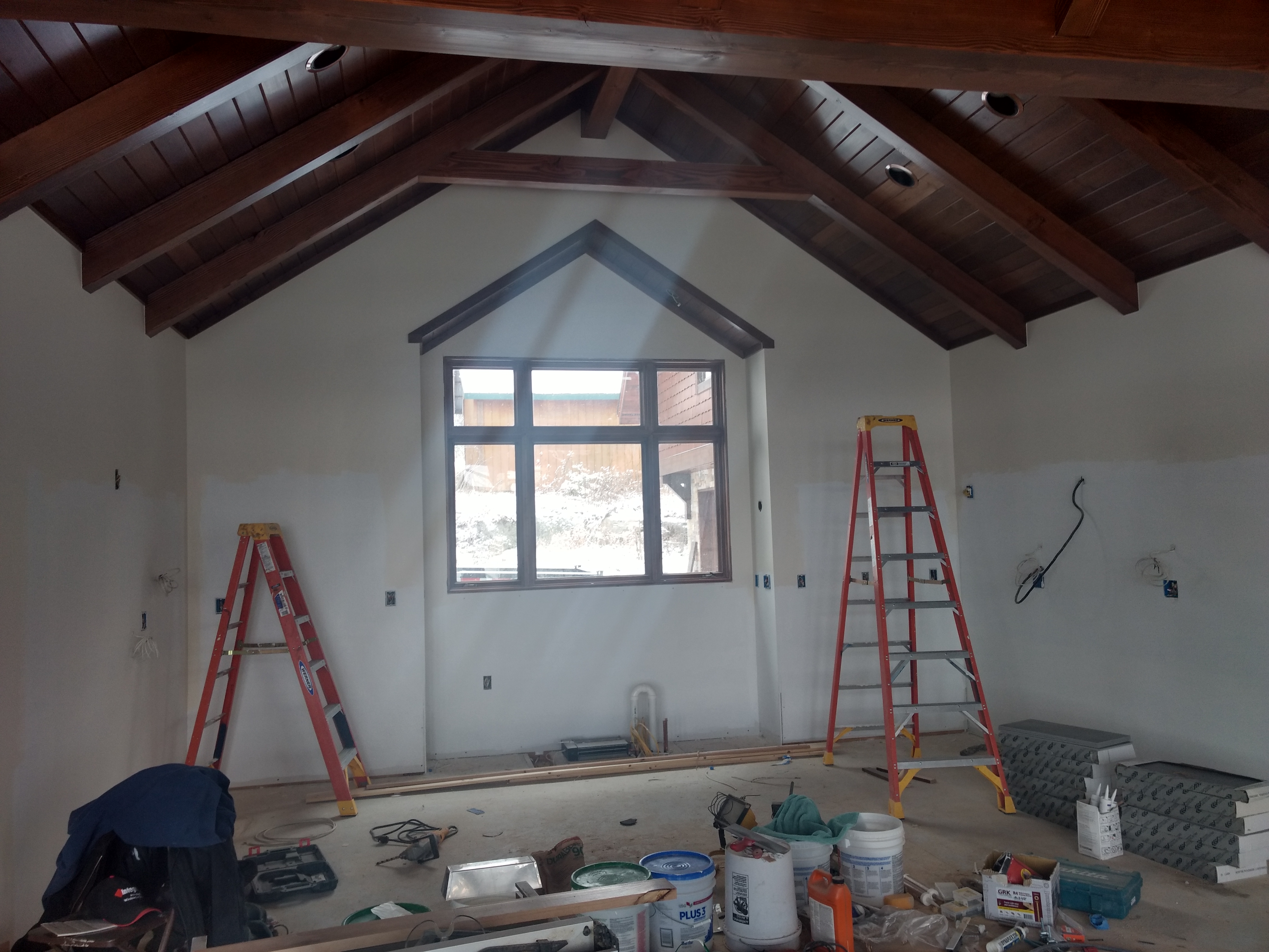 Kitchen area, Just about ready for cabinets