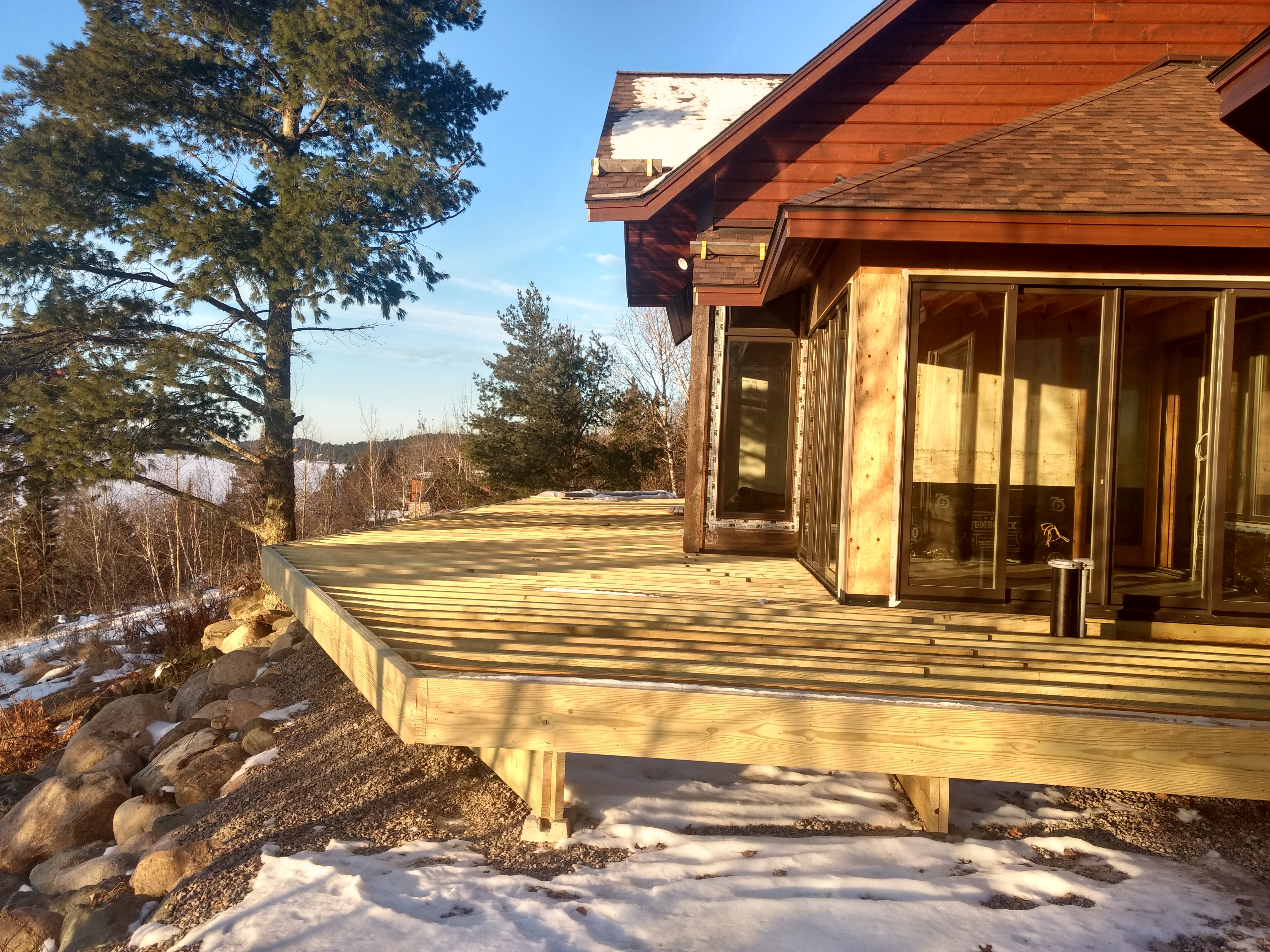 Deck framing picture Deck framing picture